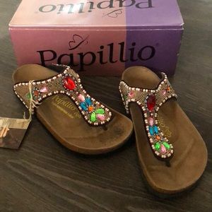 Papillio textile jewel Birkenstocks